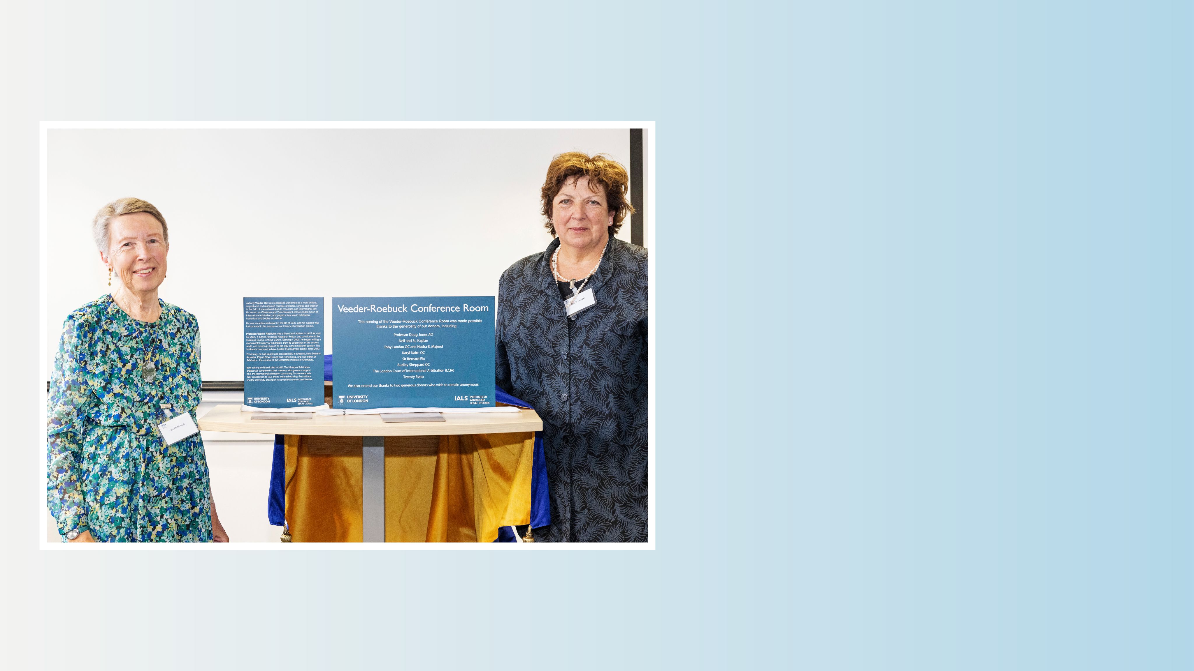 Image of Susanna Hoe and Marie Veeder