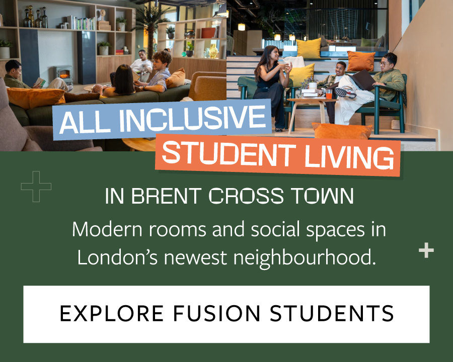 All inclusive student living in Brent Cross Town