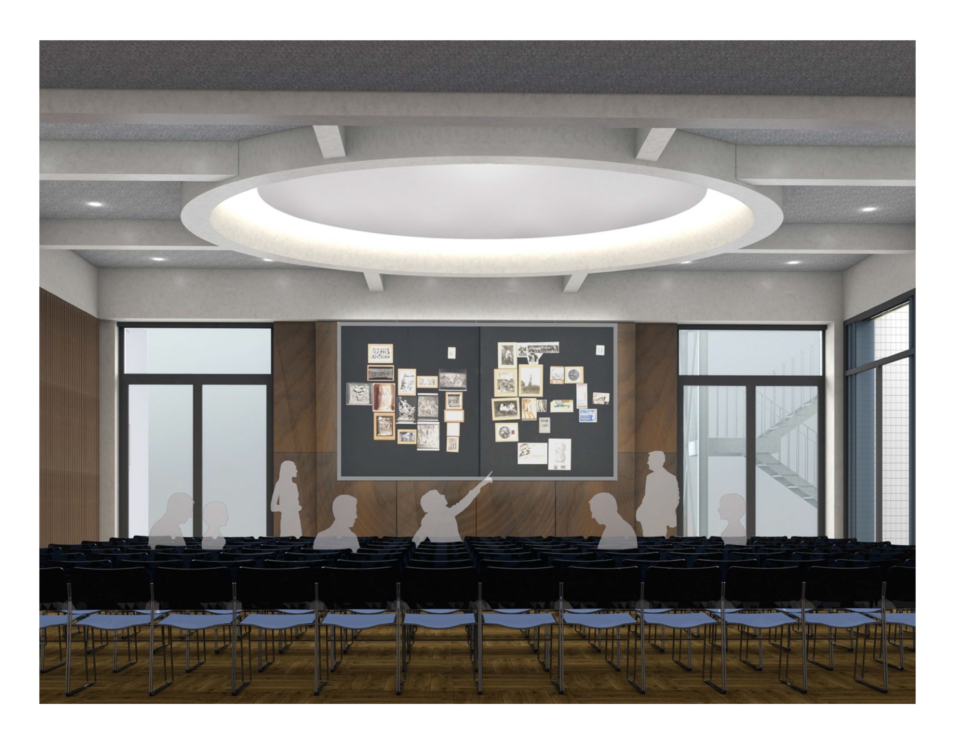 New lecture rooms.