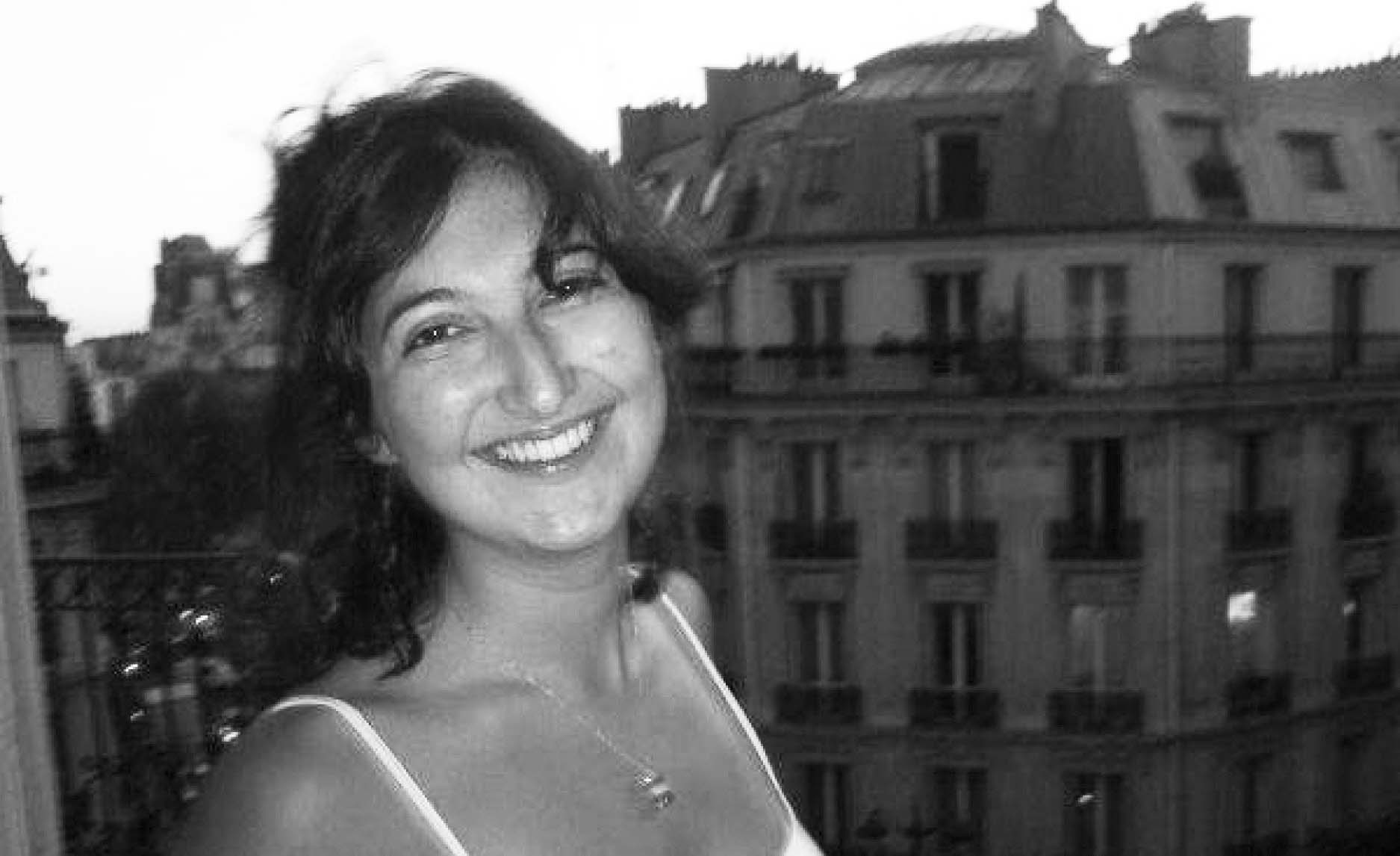 Lallie Fraser in Paris.